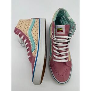 Vans Toy Story Bo Peep Sk8-Hi Womens 10 Pink Polka Dot High Top Sneaker